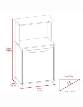 Alacena armable Excelsior kitchen melamina