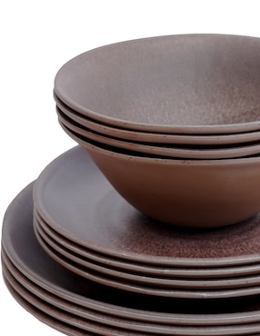 Vajilla Distinto harmony de stoneware para 4 personas