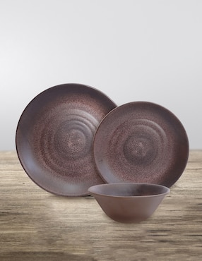 Vajilla Distinto harmony de stoneware para 4 personas