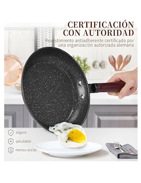 Set de sartenes Wünd de piedra 3 piezas