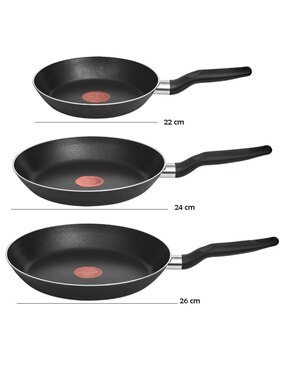 Set de sartenes Wünd de aluminio 3 piezas