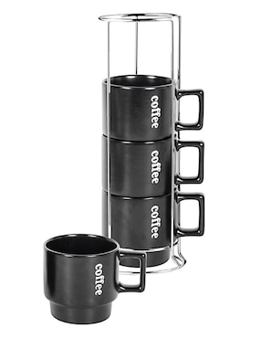 Set de tazas americana Chefmaker 4 piezas