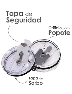 Termo Ilios Innova de acero inoxidable con tapa a presión 887 ml