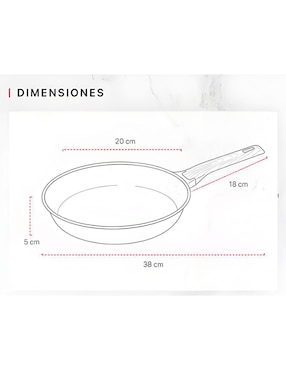 Sartén Wünd de aluminio