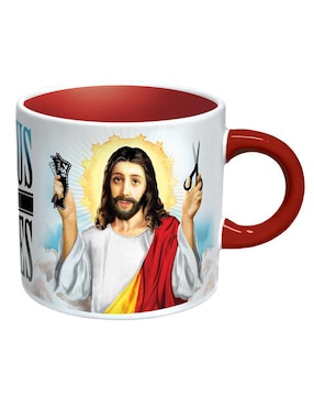 Taza De Colección Unemployed Philosophers Guild Jesús De Nazaret Artístico