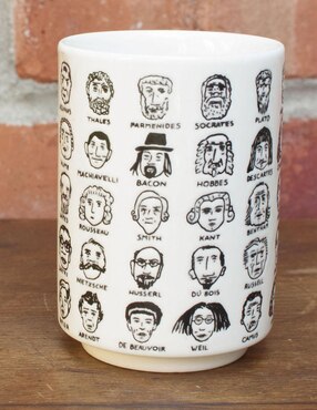 Taza de colección Unemployed Philosophers Guild artístico