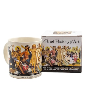 Taza de colección Unemployed Philosophers Guild artístico