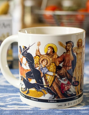 Taza de colección Unemployed Philosophers Guild artístico