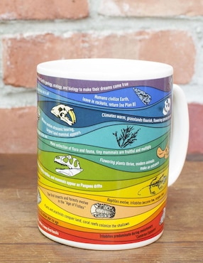 Taza de colección Unemployed Philosophers Guild Time Machine artística