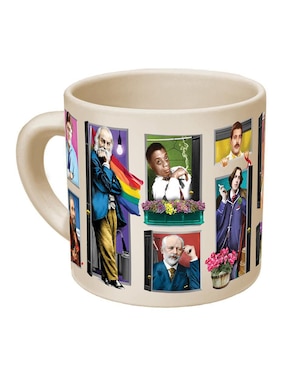 Taza de colección Unemployed Philosophers Guild artística