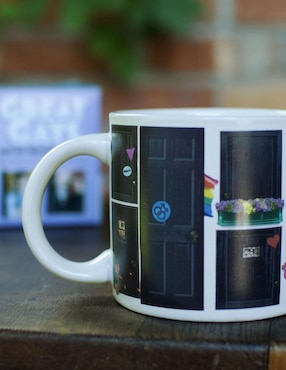 Taza de colección Unemployed Philosophers Guild artística
