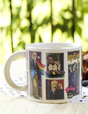Taza de colección Unemployed Philosophers Guild artística