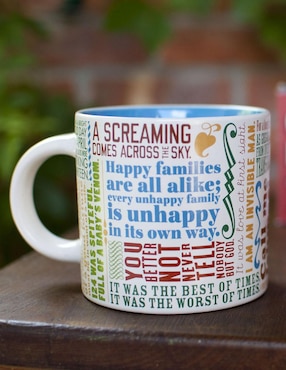 Taza de colección Unemployed Philosophers Guild artístico