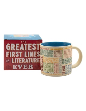Taza de colección Unemployed Philosophers Guild artístico