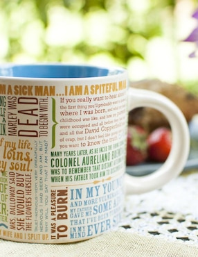 Taza de colección Unemployed Philosophers Guild artístico