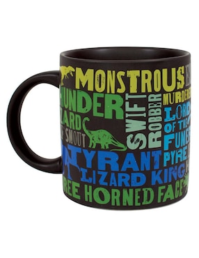 Taza de colección Unemployed Philosophers Guild Dino: Deluxe XL artístico