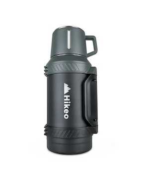 Termo Hikeo de acero inoxidable con tapa a presión 1.6 L