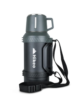 Termo Hikeo de acero inoxidable con tapa a presión 1.6 L