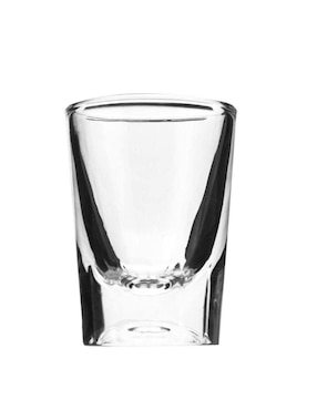 Set de tequileros Vencort de vidrio con 6 piezas