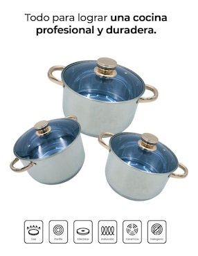 Set de cacerola Convencional Queen Sense