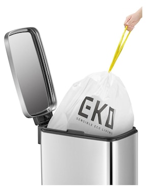 Bote de basura Eko Stella Slim de acero