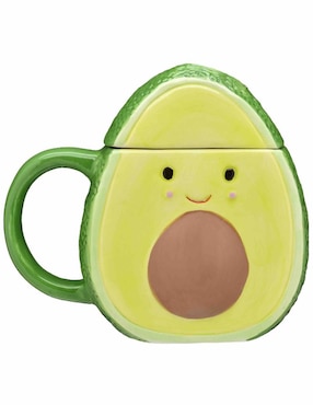 Taza Con Tapa Idea Diseño Aguacate