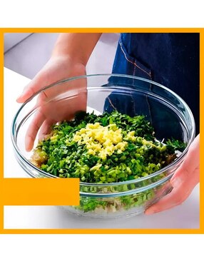 Ensaladera Pasabahce de vidrio