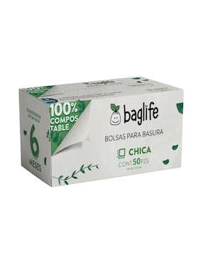 Set Bolsas Para Basura Baglife Con 50 Piezas