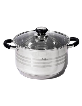 Batería de cocina Meraki Home Atenea de acero inoxidable 12 piezas