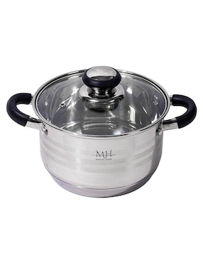 Batería de cocina Meraki Home Atenea de acero inoxidable 12 piezas