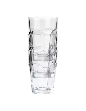Set vasos Borgonovo San Marco de vidrio con 6 piezas