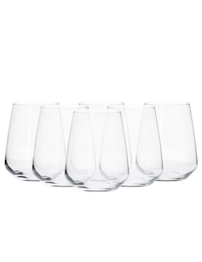 Set vasos Borgonovo Contea de vidrio con 12 piezas