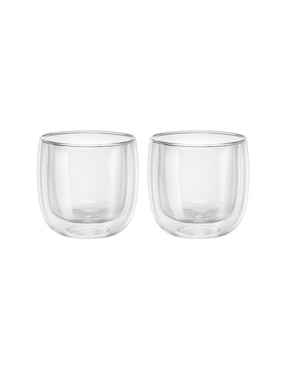 Set De Vasos Doble Old Fashion Zwilling J.A. Henckels Ag Sorrento De Vidrio Con 2 Piezas