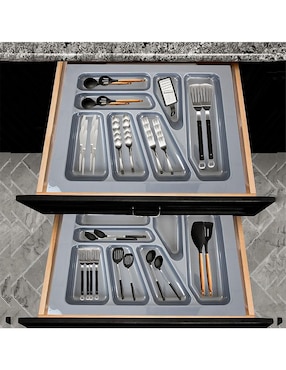 Porta cubiertos Gravita para cocina de aluminio