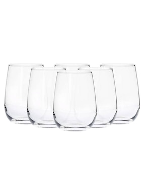 Set vasos Borgonovo Ducale de vidrio con 4 piezas