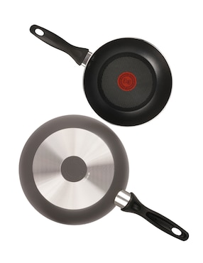 Batería de cocina T-Fal de aluminio antiadherente titanio 13 piezas