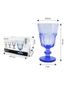 Set de copas para cóctel Idea Nuova de vidrio