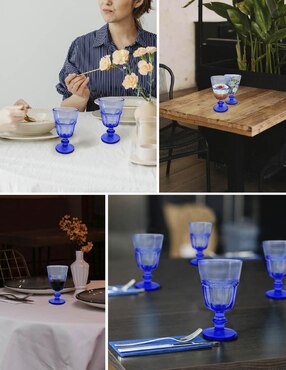 Set de copas para cóctel Idea Nuova de vidrio