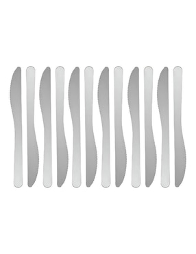 Set cubiertos Moven Casia de acero inoxidable 12 piezas