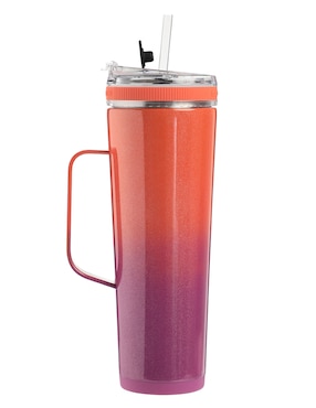 Termo doble pared Ice Shaker de acero inoxidable Escape con tapa flip top 1 L