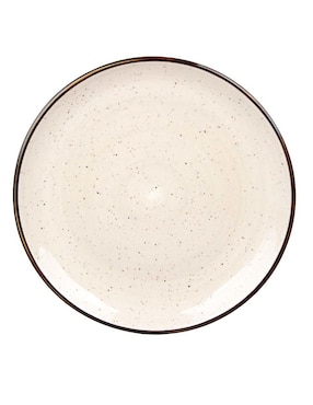 Plato postre Vencort de porcelana 6 piezas