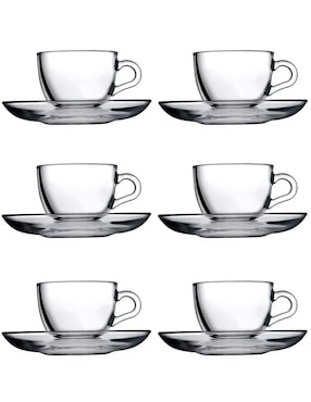 Set De Tazas Terno Pasabahce 12 Piezas