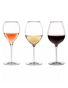 Set de copas para vino Oneida Karen MacNeil Flavor First de vidrio