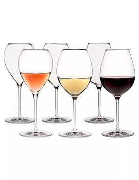 Set de copas para vino Oneida Karen MacNeil Flavor First de vidrio