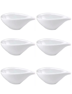 Set Ramekin Plástico Vencort 6 Piezas