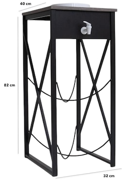 Porta garrafón Antonela Mx 24 de metal