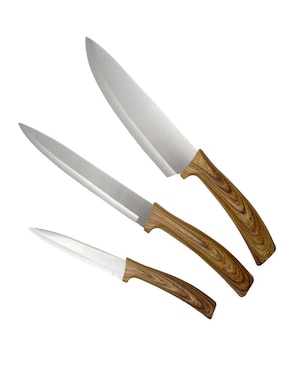 Set de cuchillos utilitario Queen Sense 3 piezas