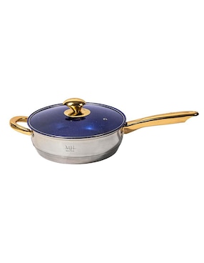 Batería de cocina Meraki Home Santorini de acero inoxidable antiadherente convencional 12 piezas