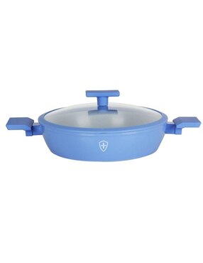Batería de cocina Swiss Silver de aluminio antiadherente minerales naturales 10 piezas