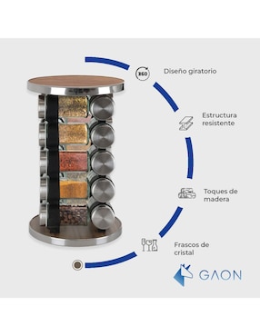 Especiero giratorio Gaon Home